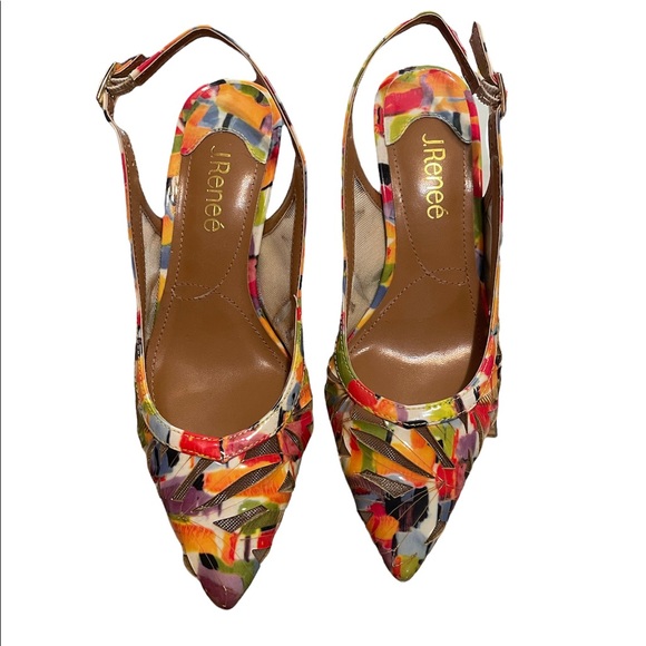 Gorgeous J.Reneé Slingback Heels - Picture 3 of 4
